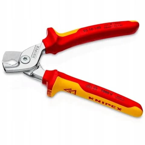 Nożyce do kabli 1000V KNIPEX StepCut®