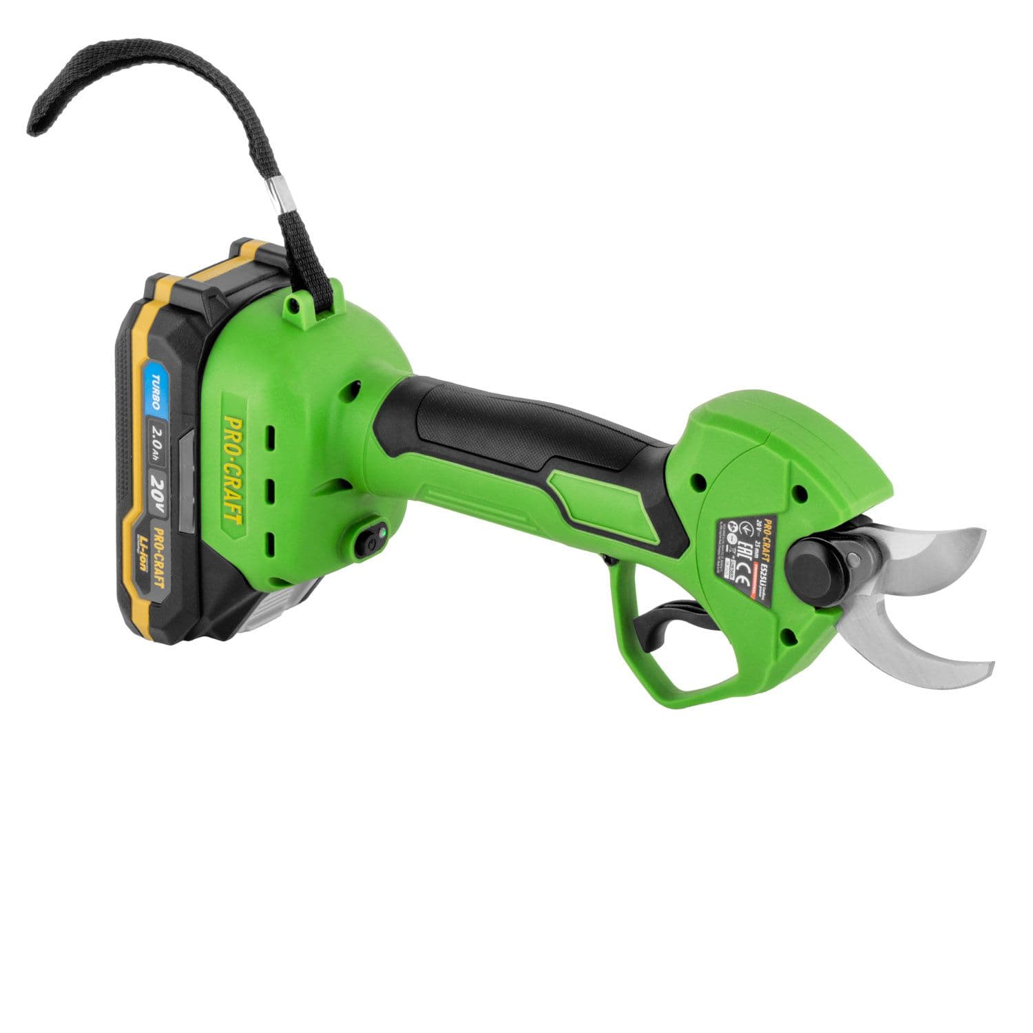 Procraft Sekator akumulatorowy 20V do 25mm + akumulator + ładowarka - zdjęcie 5