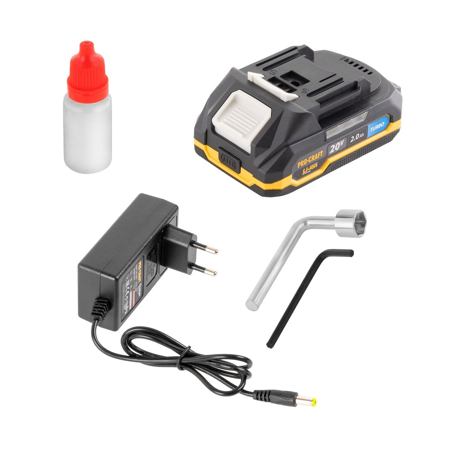 Procraft Sekator akumulatorowy 20V do 25mm + akumulator + ładowarka - zdjęcie 6