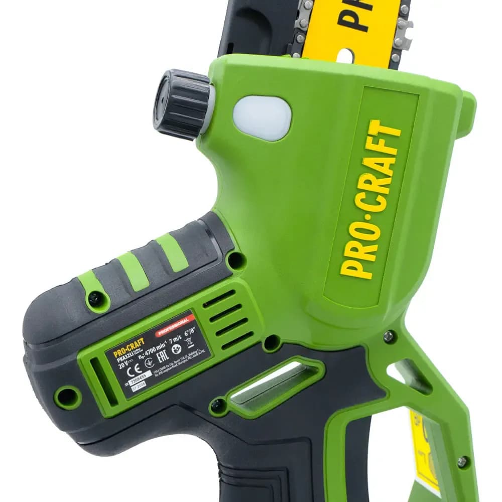 Procraft Akumulatorowa pilarka łańcuchowa 20V 152/203 mm zestaw - zdjęcie 4