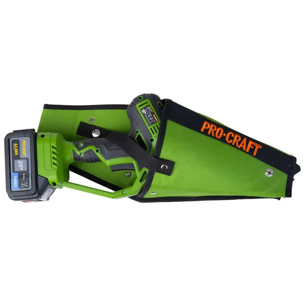 Procraft Akumulatorowa pilarka łańcuchowa 20V 152/203 mm zestaw - zdjęcie 6