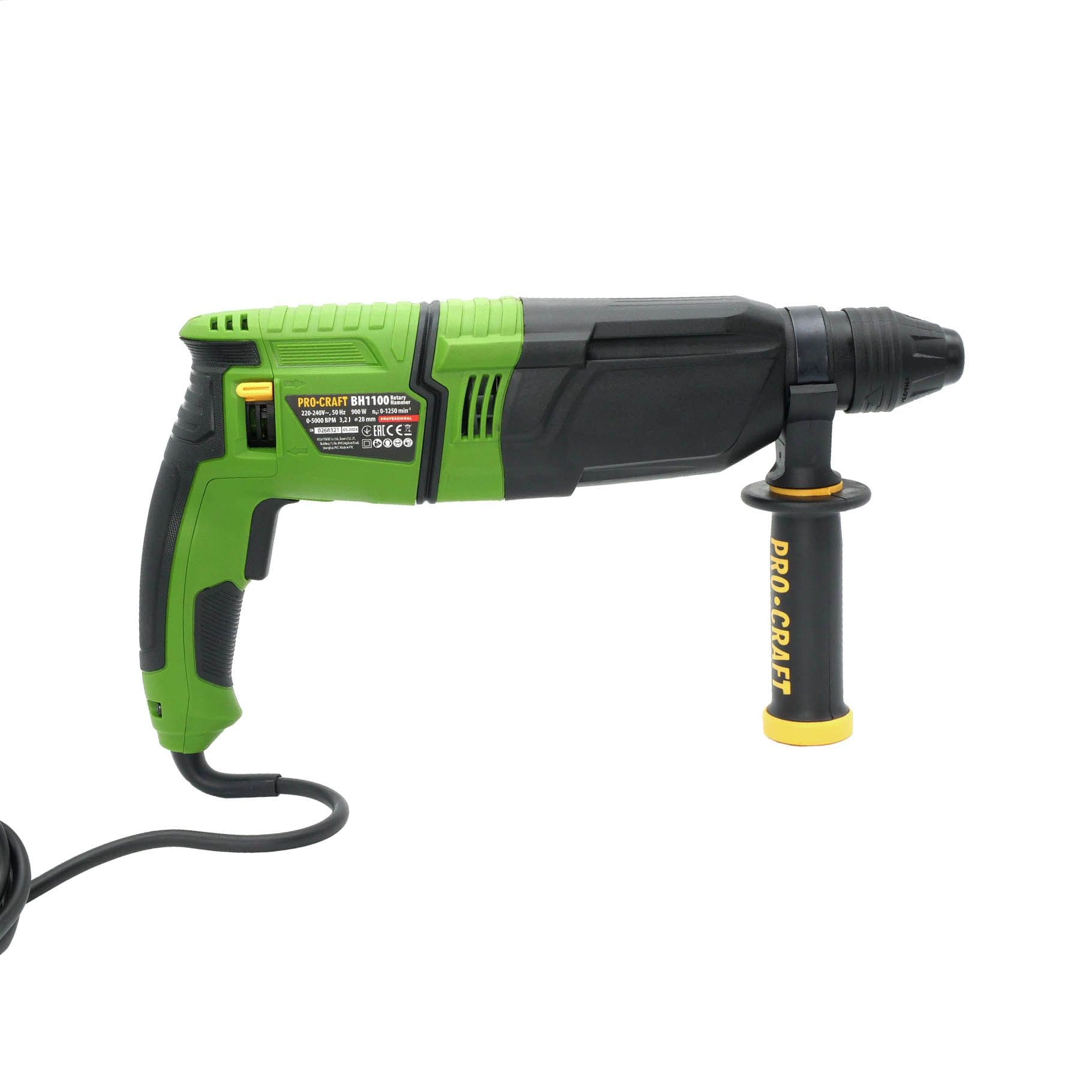 Procraft Młotowiertarka SDS-Plus 900W 3,2J - zdjęcie 4