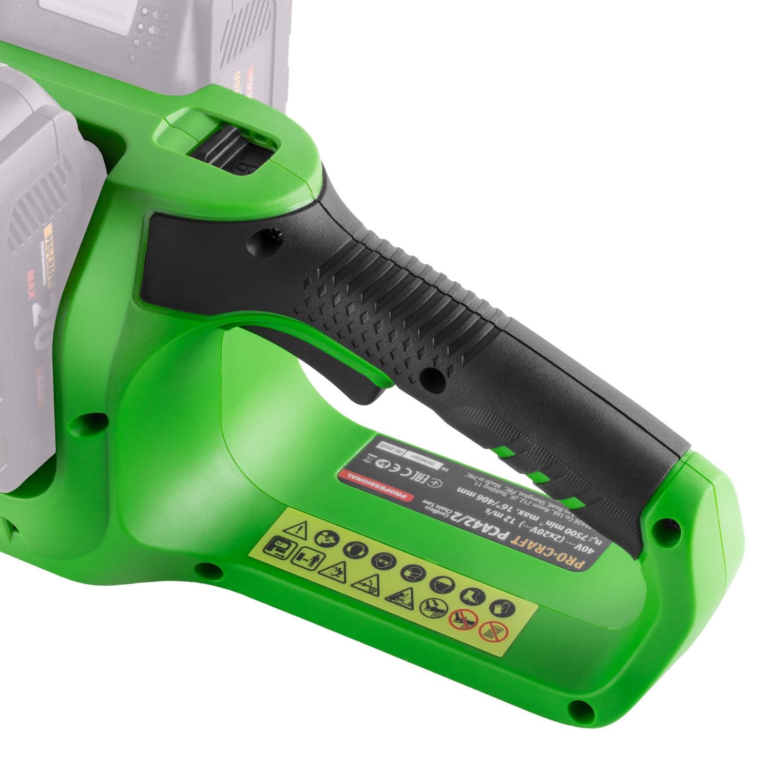 Procraft Akumulatorowa pilarka łańcuchowa 2x20V 406mm (bez akum. i ładowarki) - zdjęcie 6