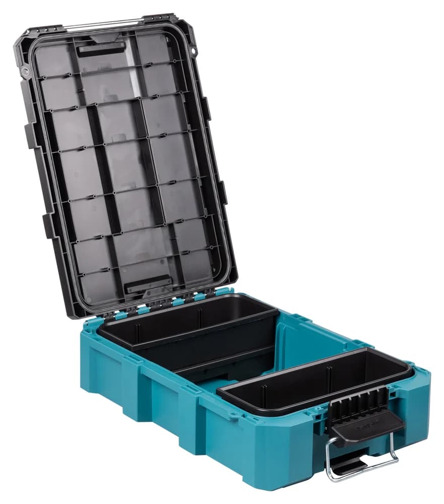 Makita MAKTRAK Pudełko narzędziowe, średnie maks. 34 kg 18,41l z kopolimeru - zdjęcie 3