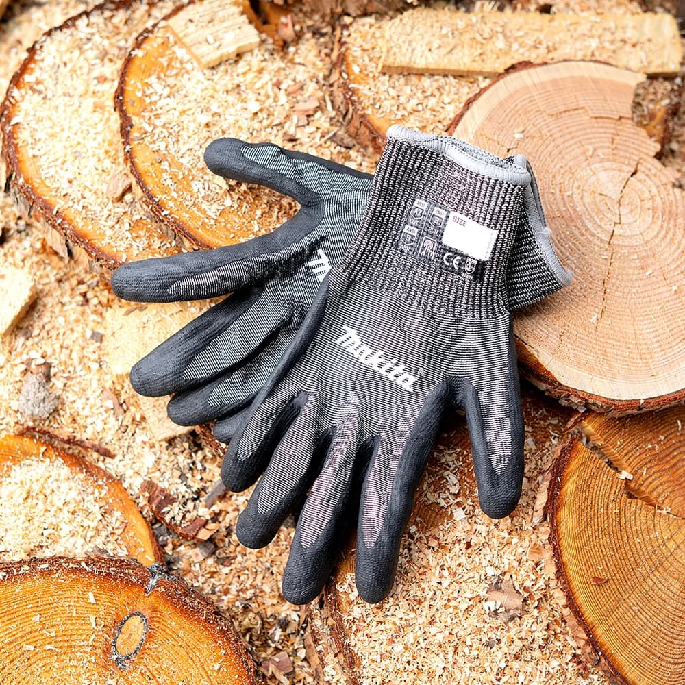 Makita Powlekane rękawice ochronne antyprzecięciowe XL - zdjęcie 3