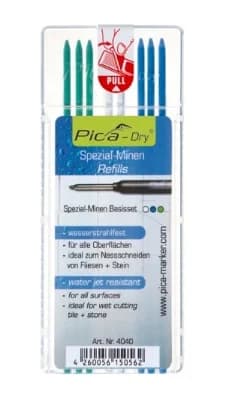 Wkłady wodoodporne 3 kolory Pica Dry 4040 - zdjęcie 1