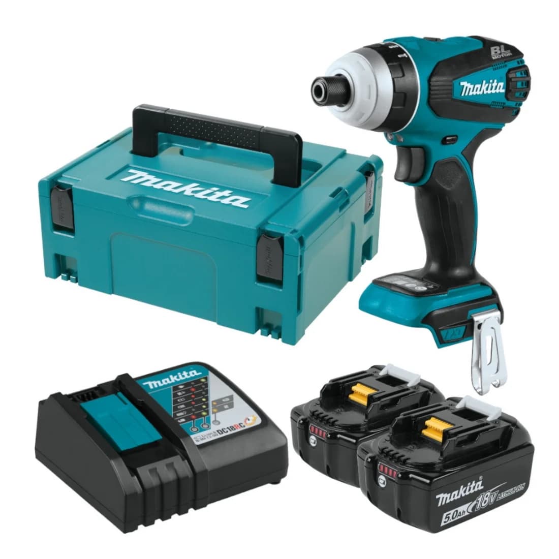 Makita Akum. 4-trybowa wiertarko-wkrętarka udarowa LXT ® 1/4" 150 Nm 0 – 2700 obr./min