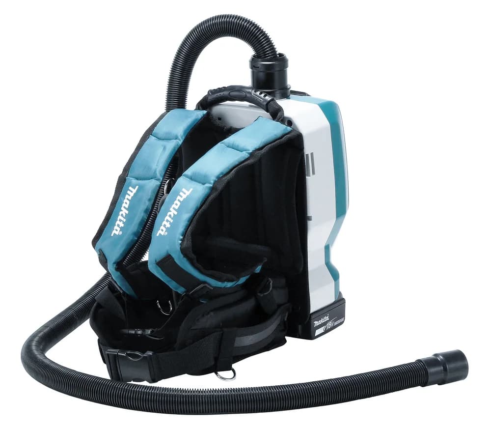 Makita Akum. odkurzacz plecakowy LXT ® 2x18V 110mbar 2l - zdjęcie 3