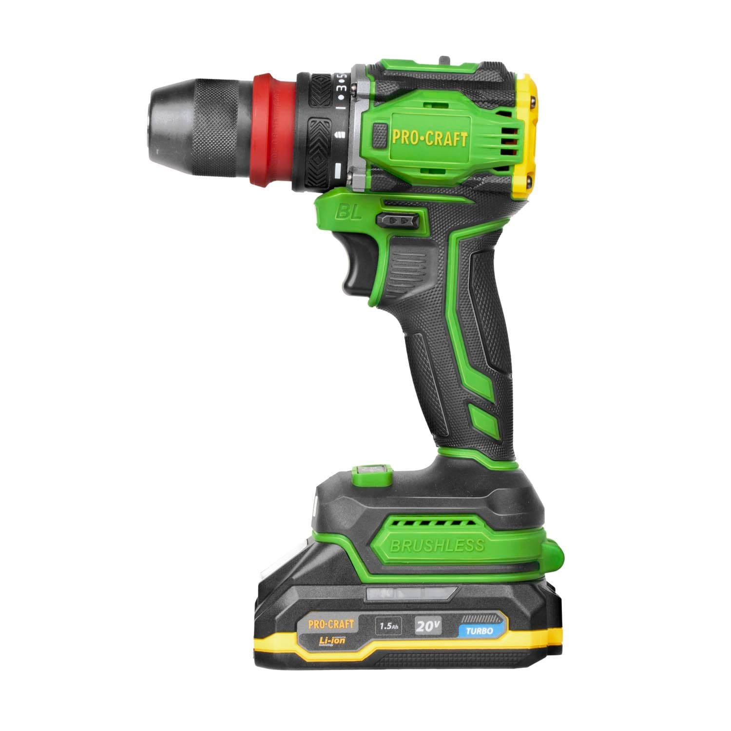 Procraft Wiertarko-wkrętarka akumulatorowa 20V 30Nm Uchwyt szybkowymienny - zdjęcie 2