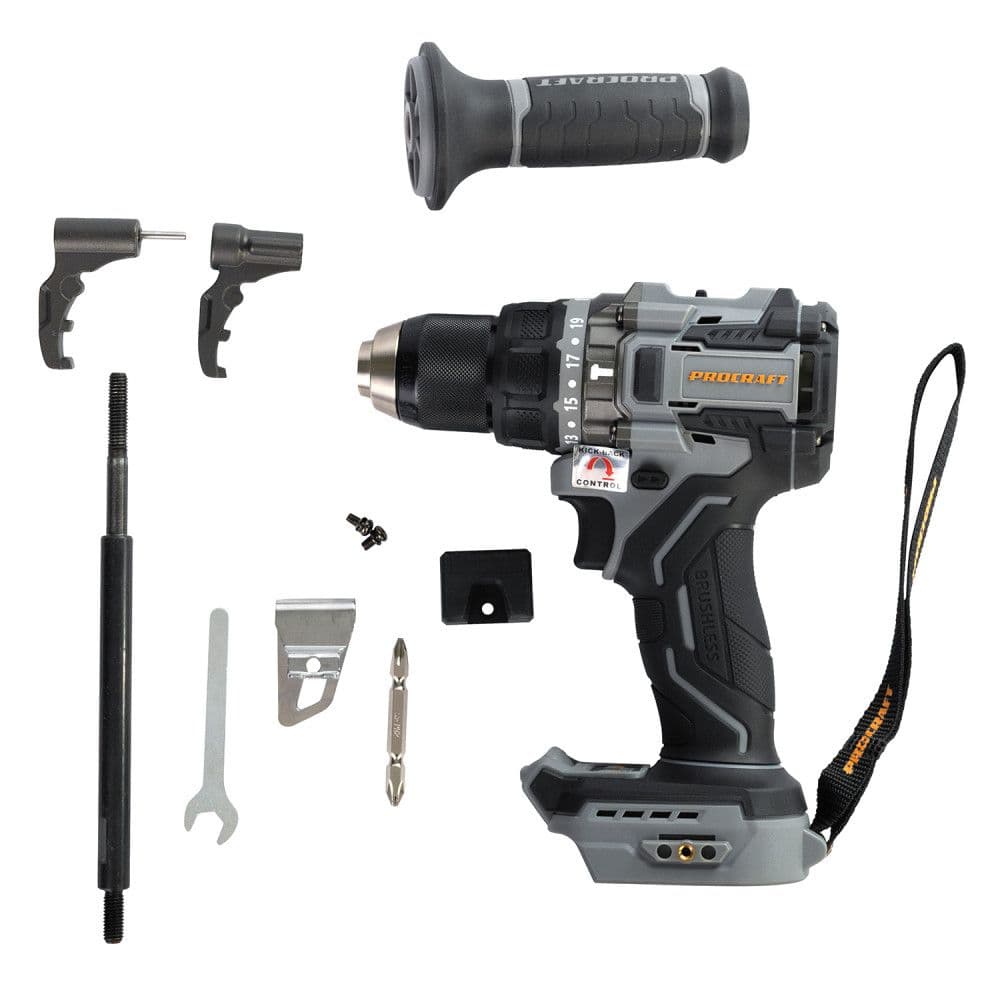 Procraft Industrial Wiertarko-wkrętarka akumulatorowa 20V 120Nm - zdjęcie 2