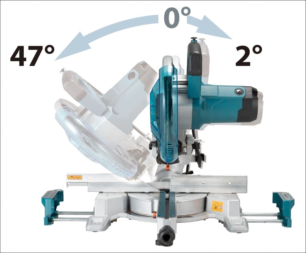 Makita Ukośnica 1450W 260 mm 4500 obr./min - zdjęcie 9