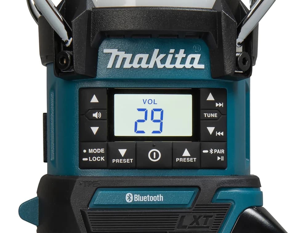 Makita Akum. radio z lampą i latarką LXT ® Bluetooth - zdjęcie 5