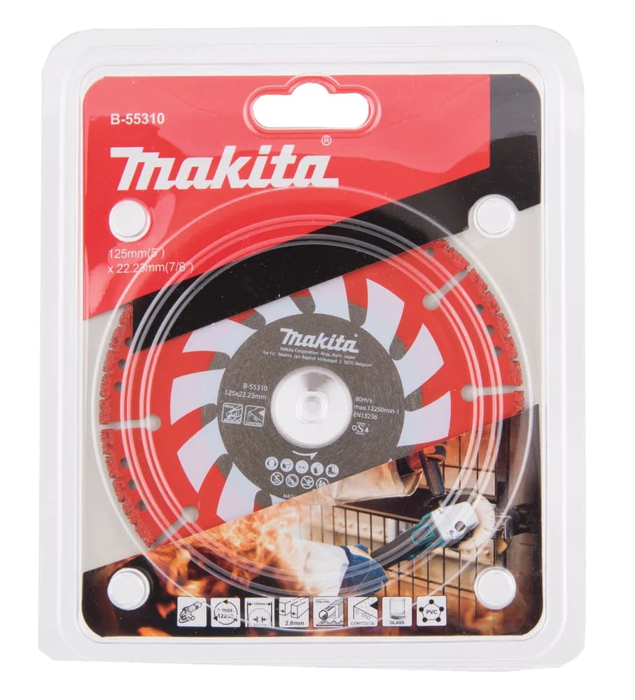 Makita Tarcza diamentowa Rescue 125 x 22,23 mm - zdjęcie 2