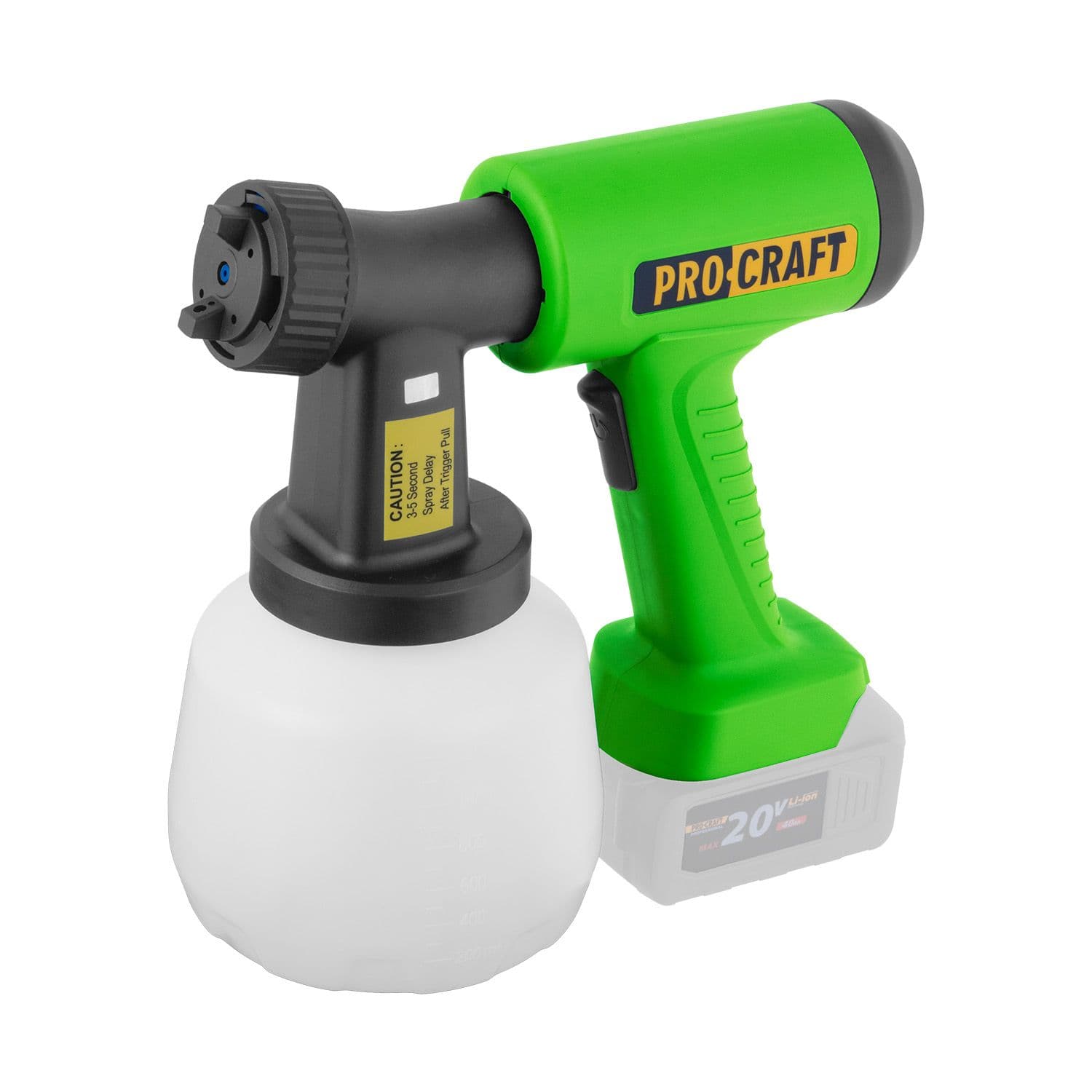 Procraft Akumulatorowy pistolet natryskowy z funkcją dmuchawy (bez akum. i ładowarki) - zdjęcie 2