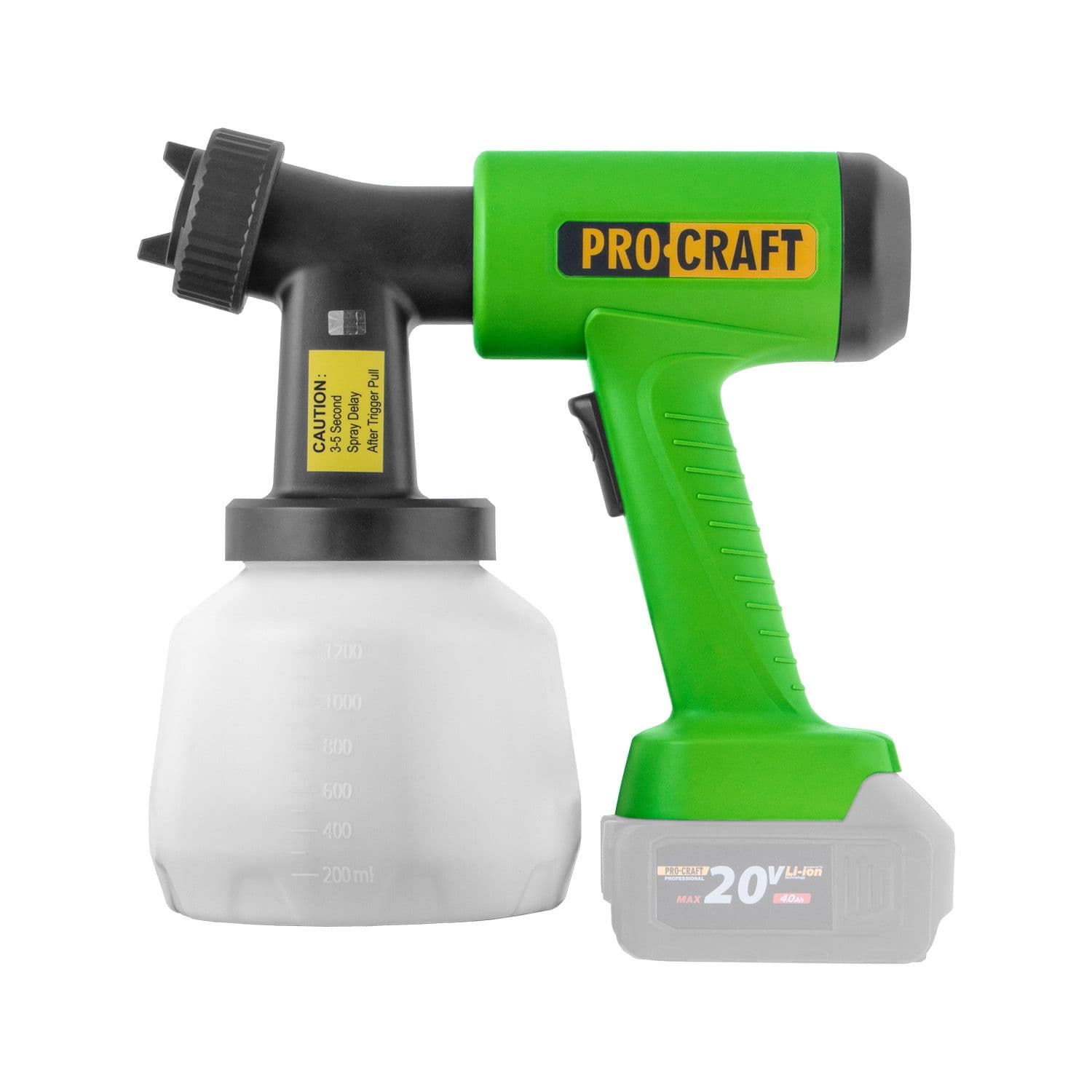 Procraft Akumulatorowy pistolet natryskowy z funkcją dmuchawy (bez akum. i ładowarki) - zdjęcie 3