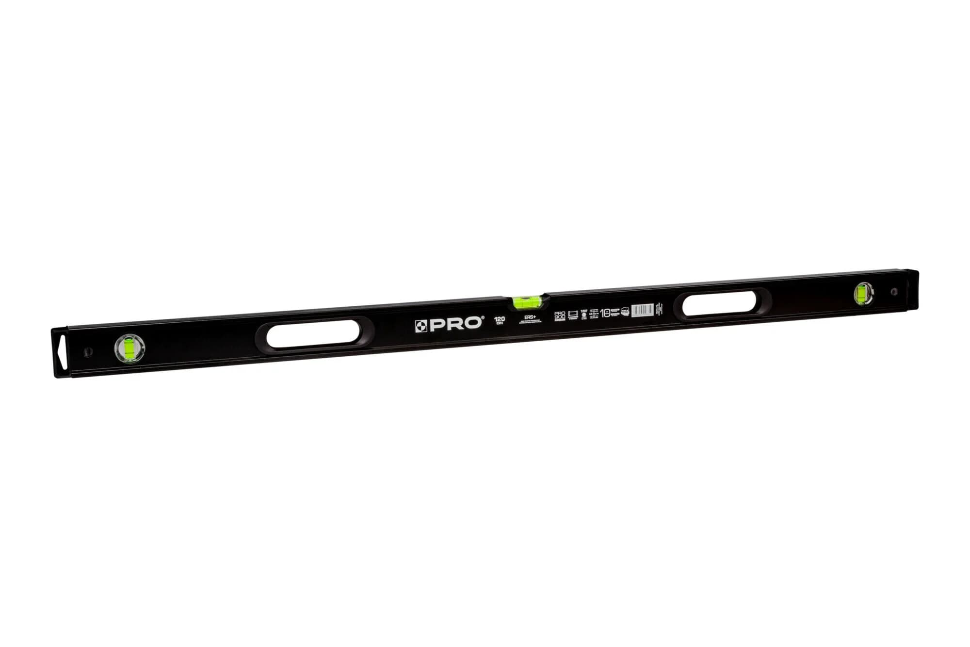PRO Poziomnica PRO900 HEAVY DUTY czarna dwustronnie frezowana z uchwytem
