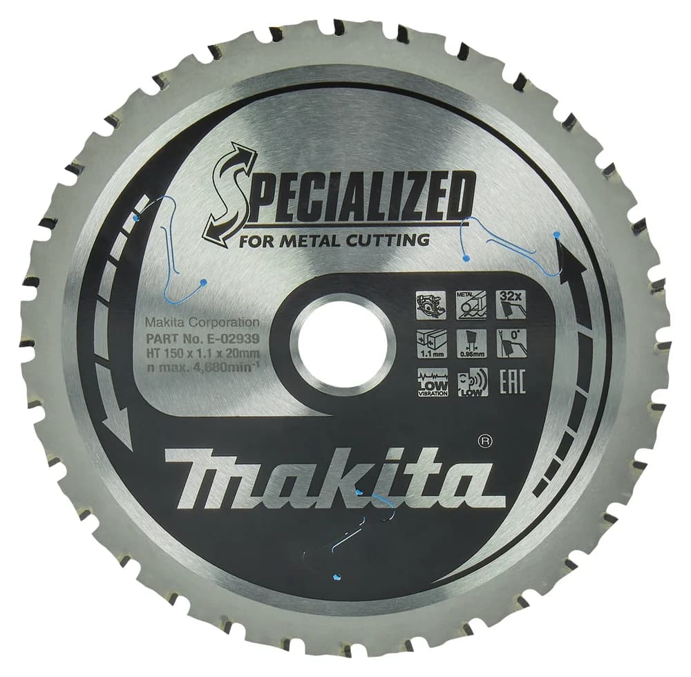 Makita Tarcza tnąca Efficut 150x1x20 mm do metalu
