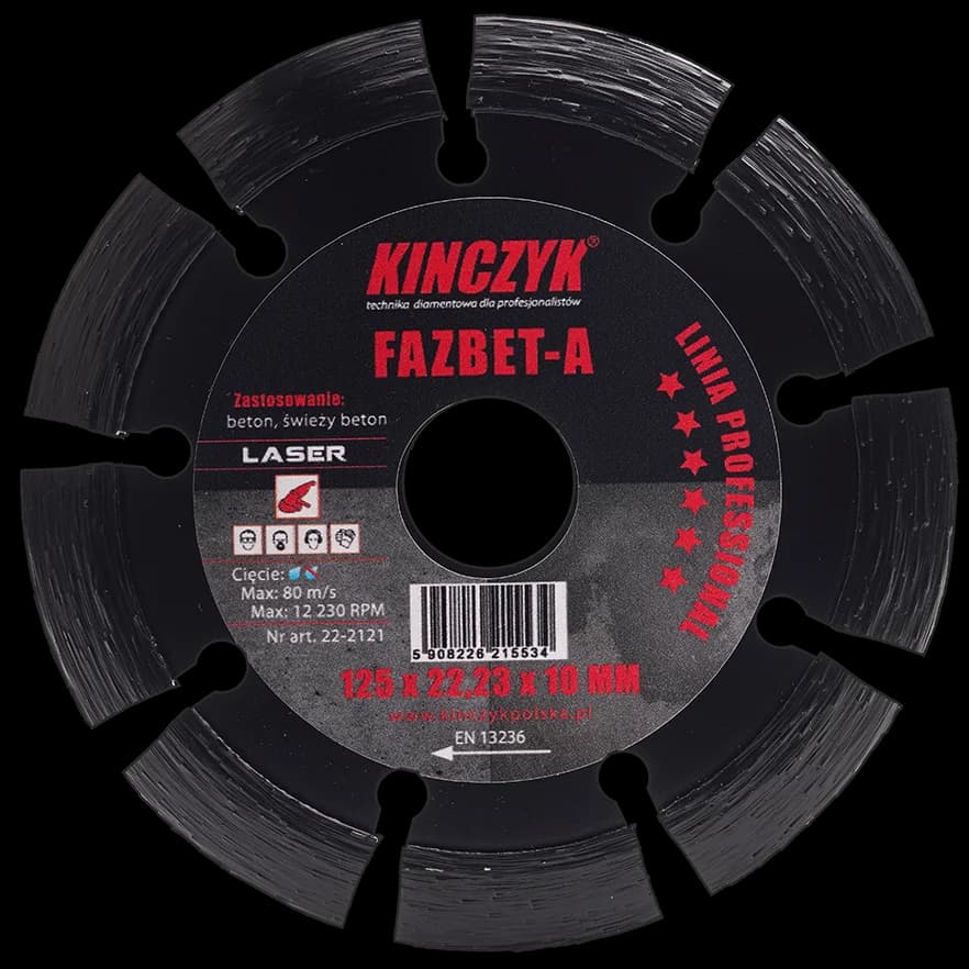 Kinczyk Tarcza fazująca Fazbet-A 125mm
