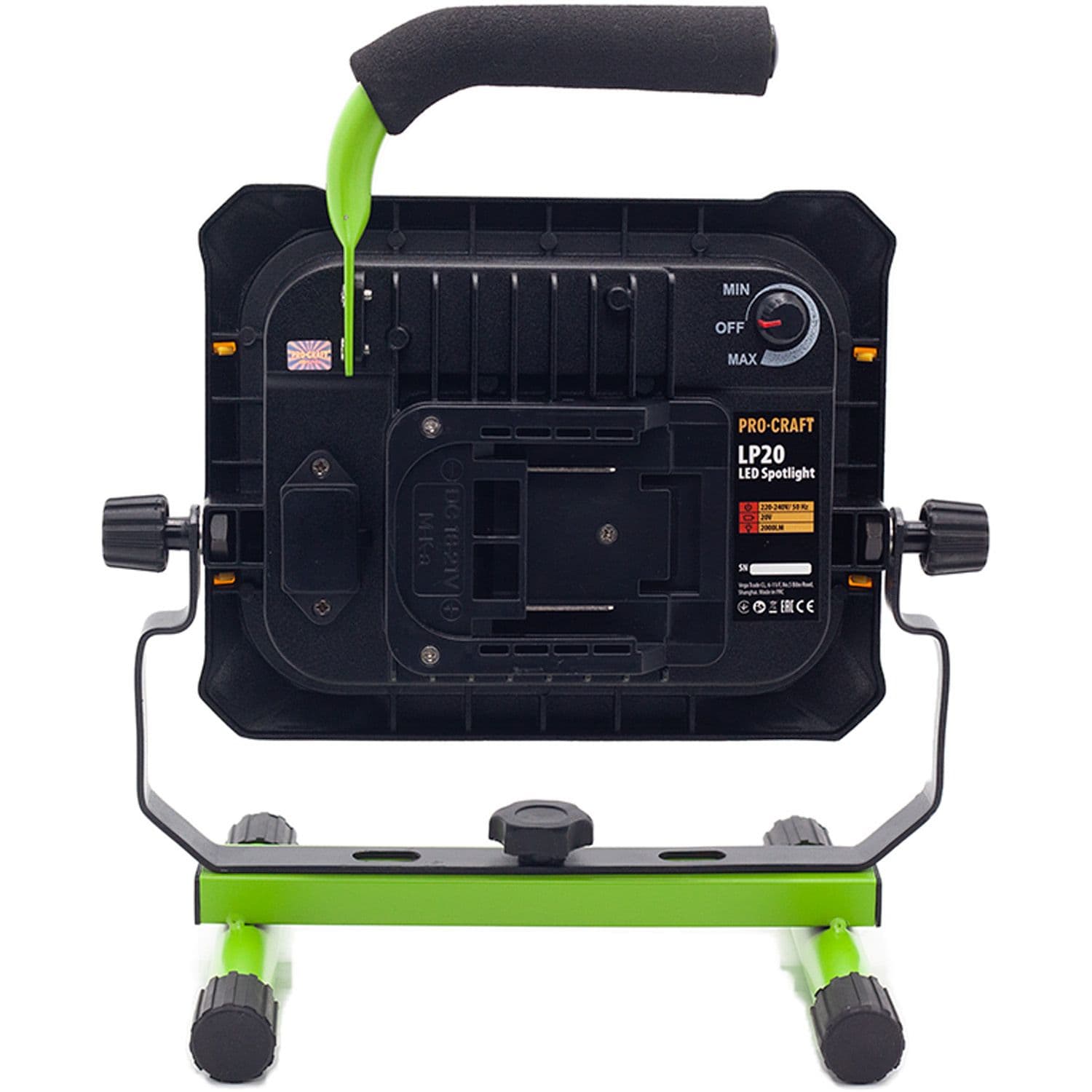 Procraft Reflektor budowlany LED aku/230V (bez akumulatora i ładowarki) - zdjęcie 3