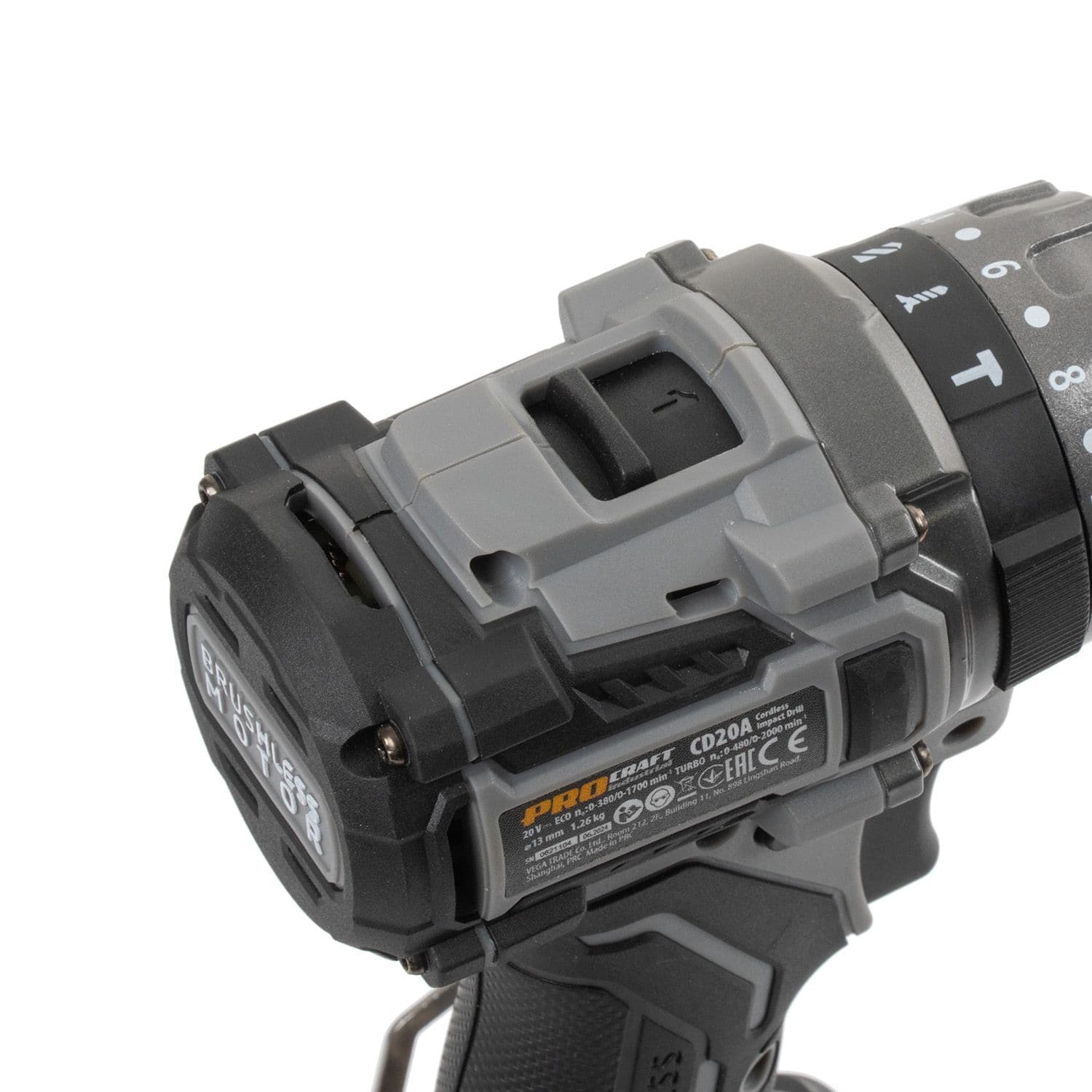 Procraft Industrial Wiertarko-wkrętarka aku 20V 85Nm(bez akumulatora i ładowarki) - zdjęcie 4