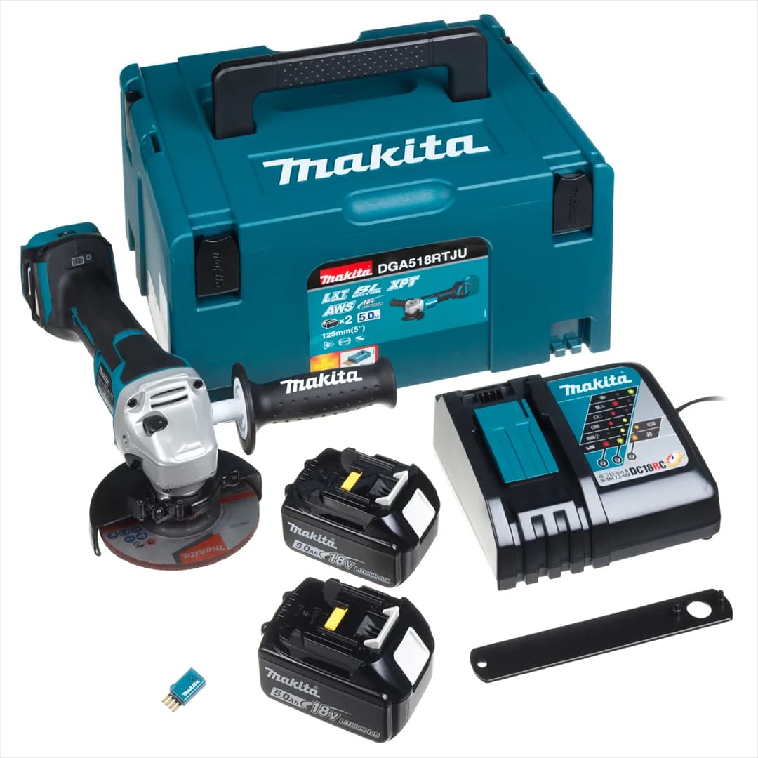 Makita Akum. szlifierka kątowa LXT ® 18V 125mm
