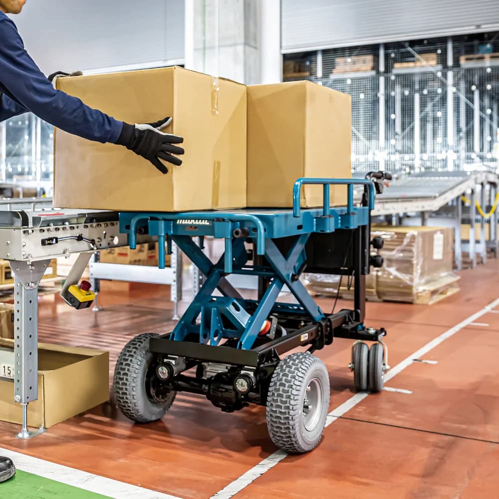 Makita Akum. samobieżny wózek transportowy LXT ® 2x18V - zdjęcie 9