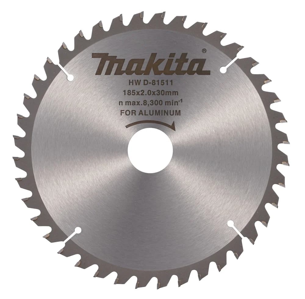 Makita Tarcza tnąca T.C.T, 185 x 30 mm, 40 Z do aluminium - zdjęcie 2