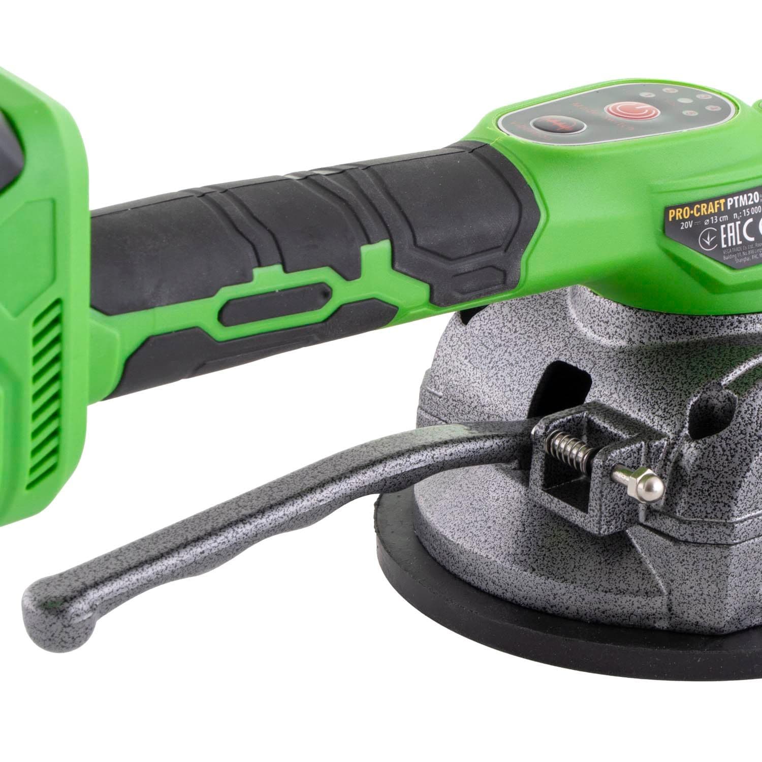 Procraft Przyssawka wibracyjna do płytek 20V(w walizce z akumulatorem i ładowarką) - zdjęcie 4