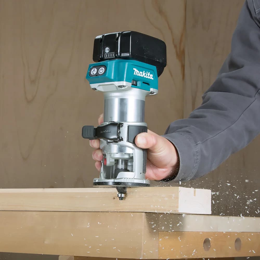Makita Akum. frezarko-wycinarka 6/8mm LXT ®