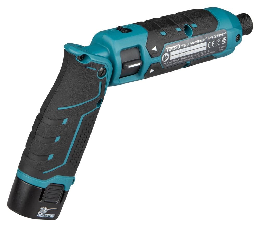 Makita Akum. wkrętak udarowy 7,2V 1/4" 25 Nm 0 - 2450 obr./min - zdjęcie 3