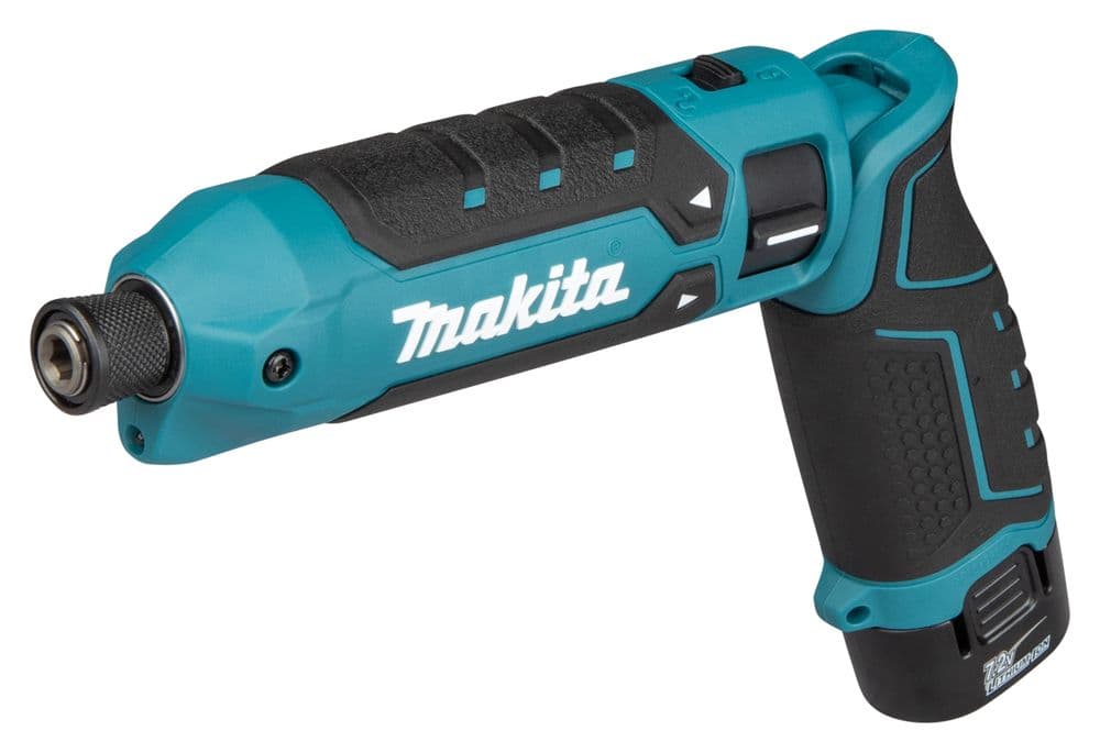 Makita Akum. wkrętak udarowy 7,2V 1/4" 25 Nm 0 - 2450 obr./min - zdjęcie 1