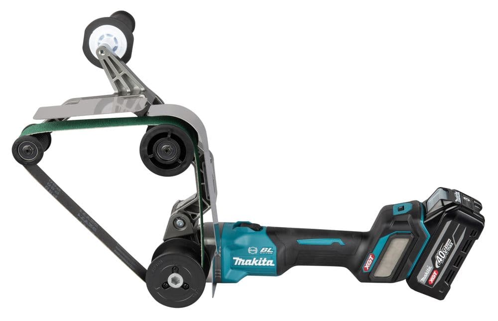 Makita Akum. szlifierka taśmowa do rur XGT ® 40V max 760 x 40 mm - zdjęcie 2