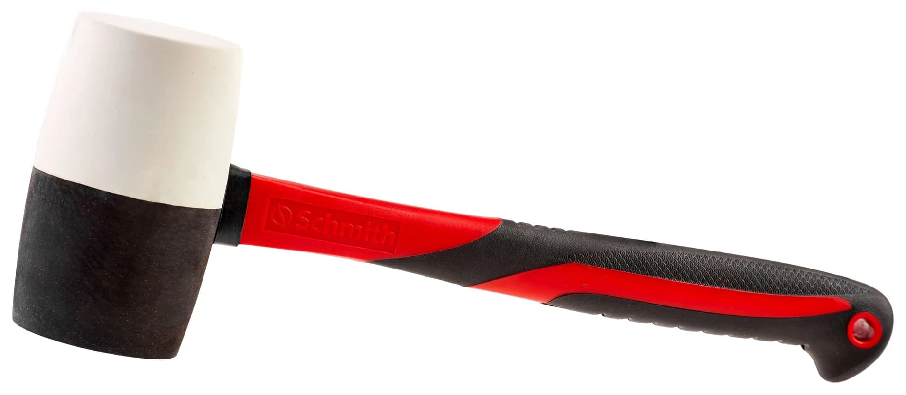 Młotek gumowy z trzonkiem FIBERGLASS - 450 g SMGF-450 SCHMITH - zdjęcie 1