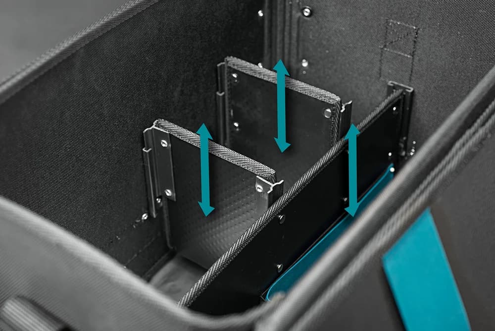 Makita Torba na narzędzia 50/25 okuwana 505x295x265 mm 3,80 kg 32 l - zdjęcie 5
