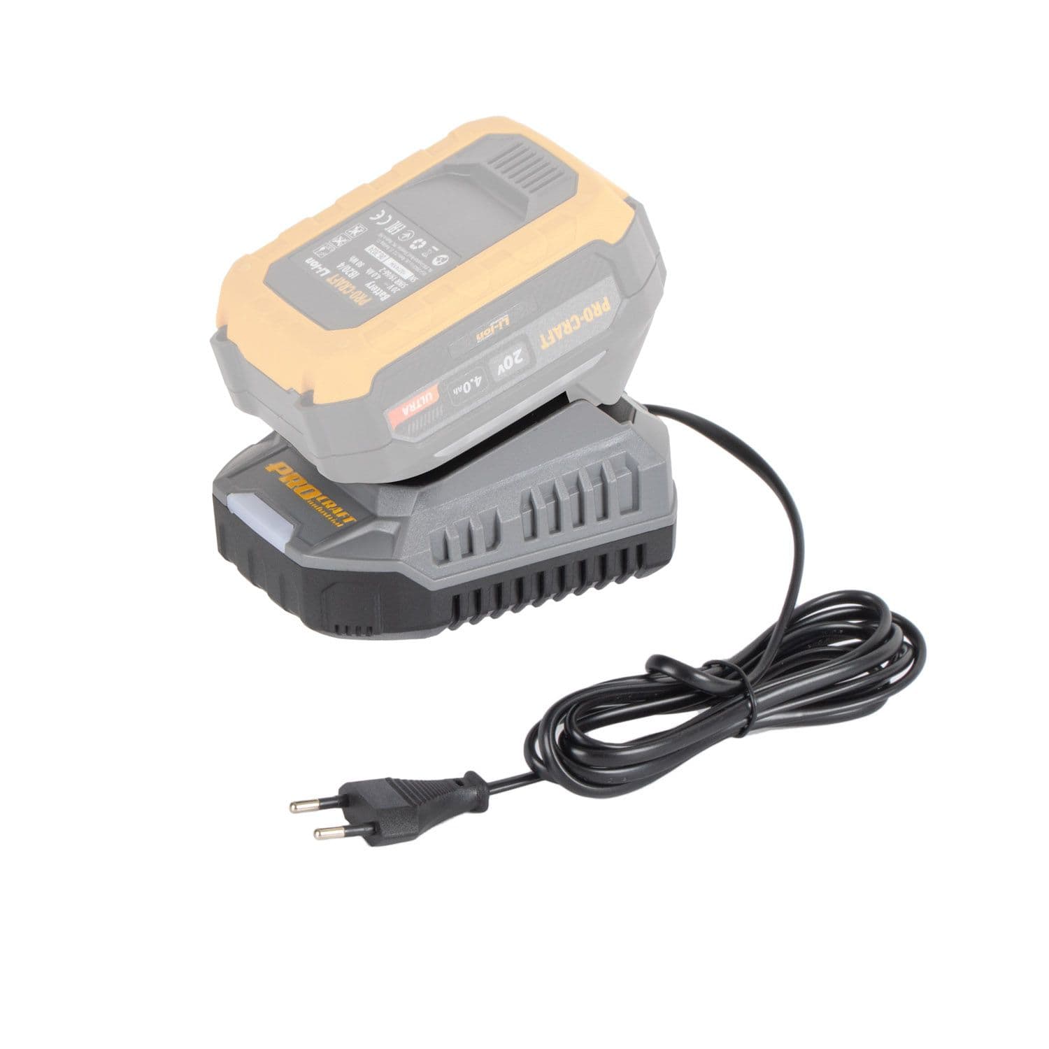 Procraft Industrial Ładowarka akumulatorów 20V Li-ion, 6,5A - zdjęcie 2