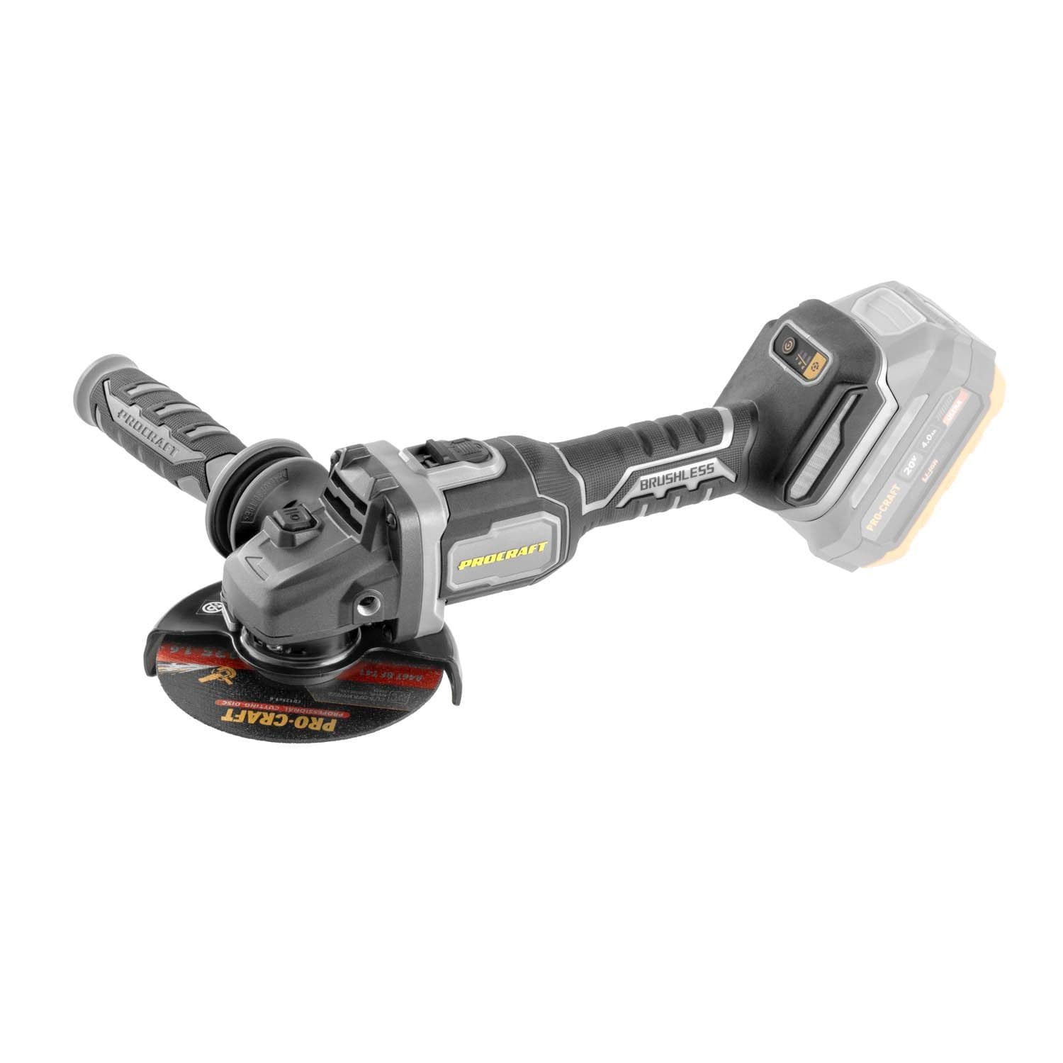 Procraft Industrial Akumulatorowa szlifierka kątowa 20V 125mm Body/korpus - zdjęcie 2