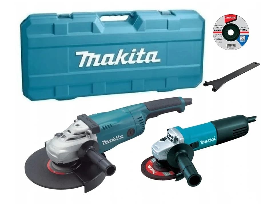 Makita DK0053G ZESTAW GA9020 + 9558HNR W WALIZCE - zdjęcie 1