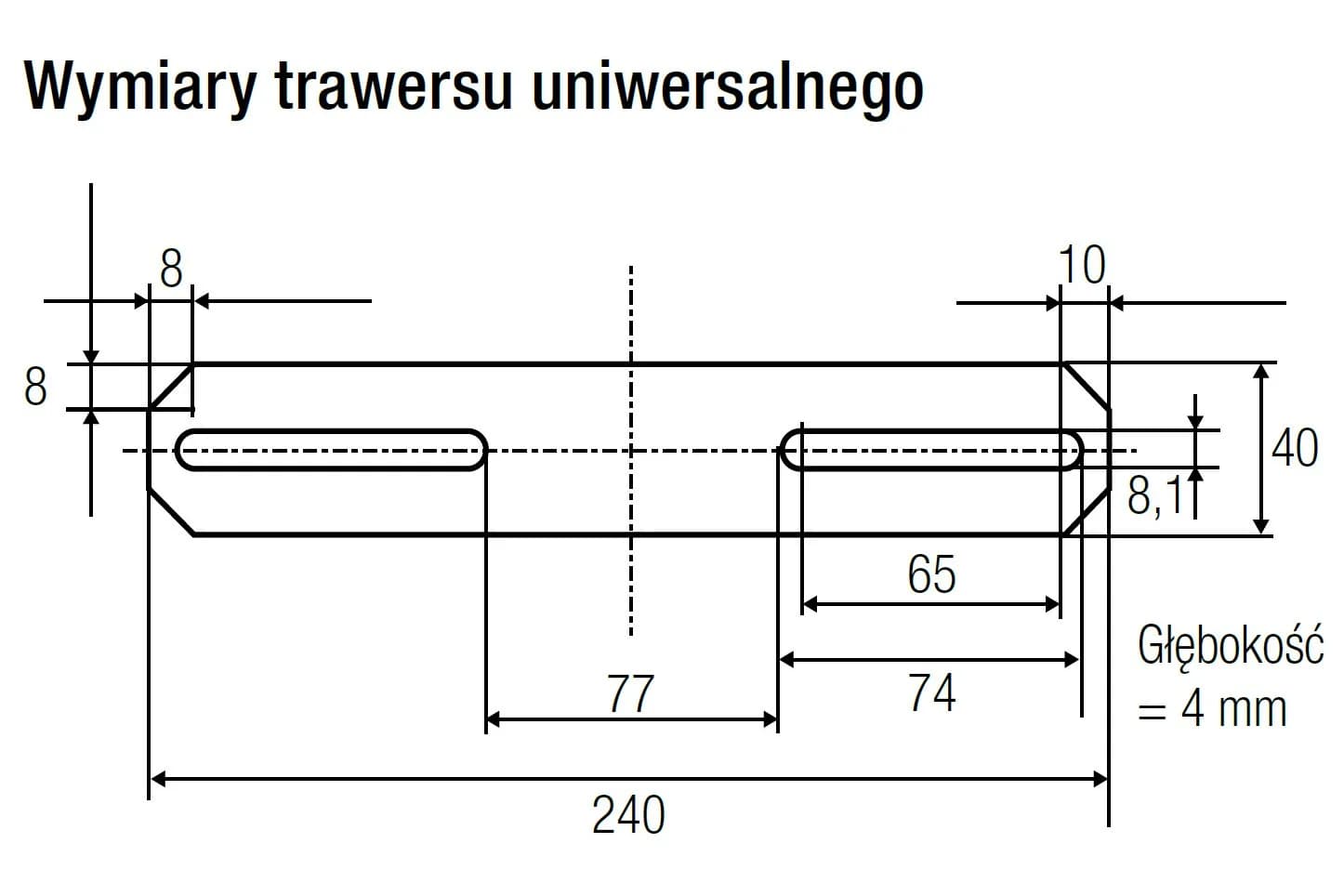 Statyw profesjonalny z trawersem