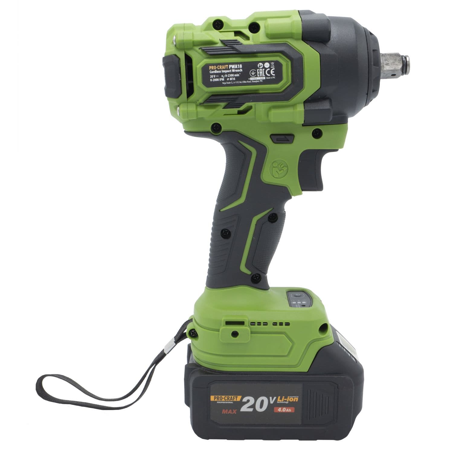Procraft Akumulatorowy klucz udarowy 20V 550Nm 1/2"(bez akumulatora i ładowarki) - zdjęcie 3