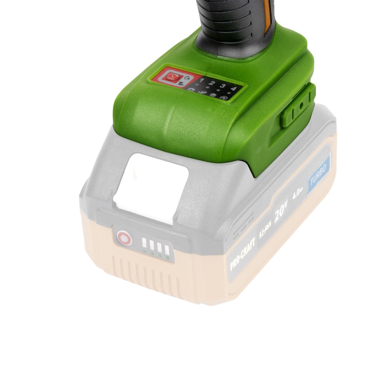 Procraft Akumulatorowa zakrętarka udarowa 20V 230Nm (bez akumulatora i ładowarki) - zdjęcie 2