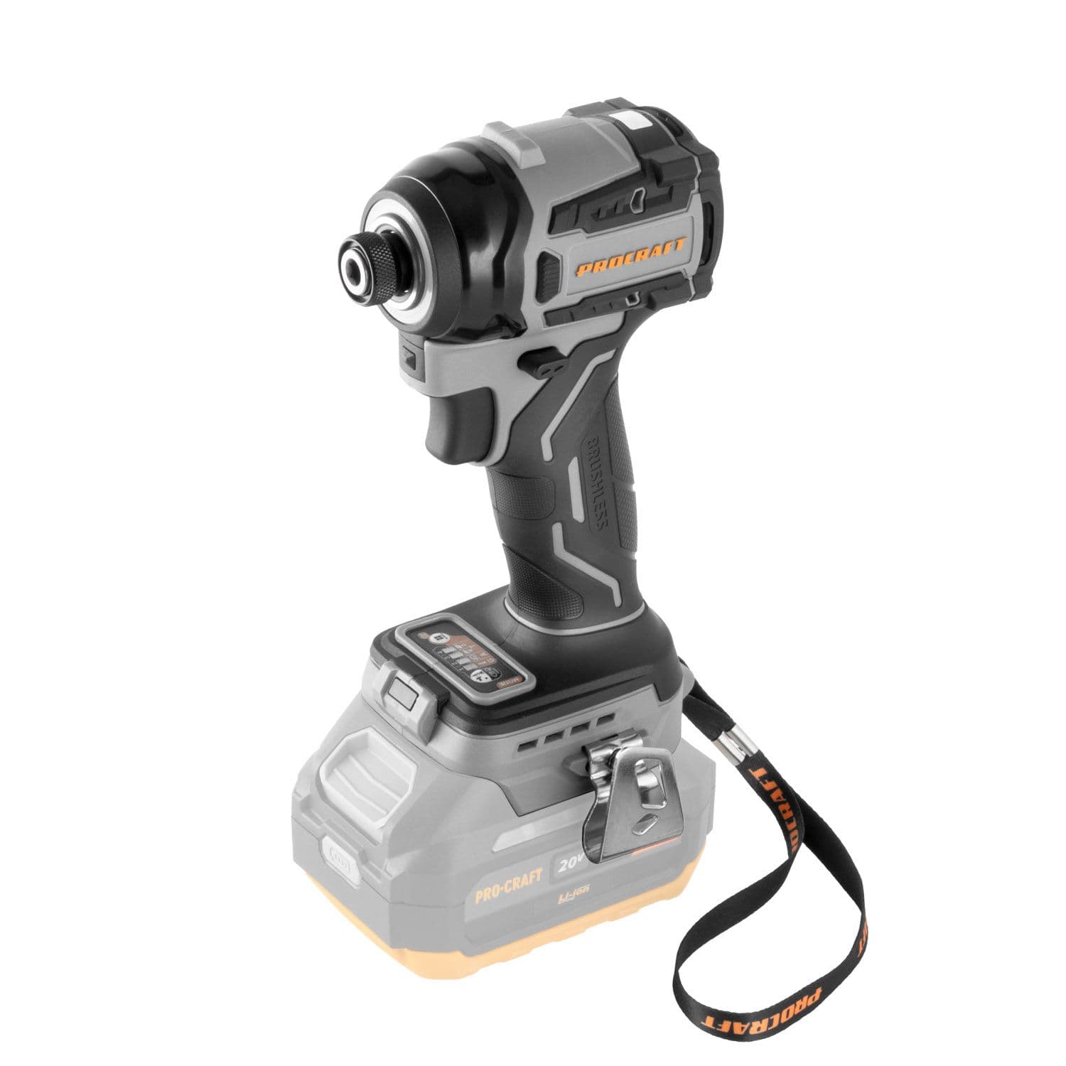 Procraft Industrial Akumulatorowa zakrętarka udarowa 20V 180Nm Body/korpus - zdjęcie 2