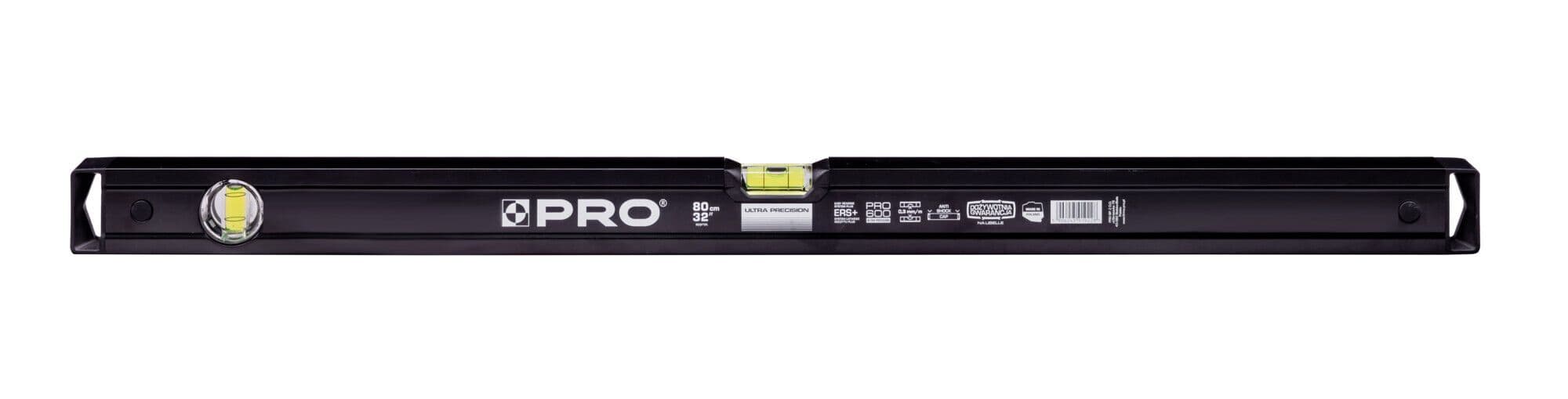PRO POZIOMNICA 80 CM PRO600 ULTRA PRECISION MAL. CZARNA