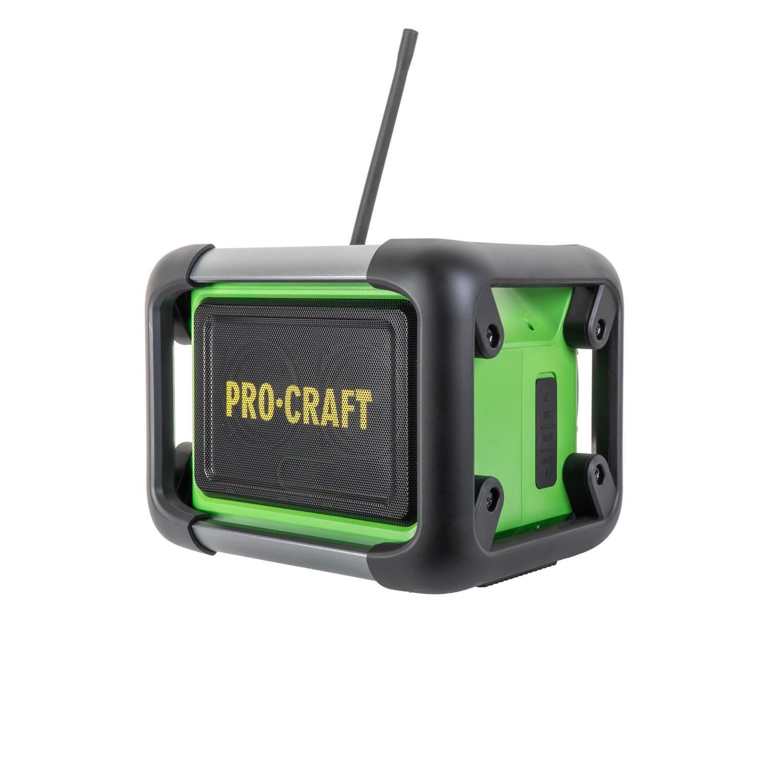 Procraft Akumulatorowo-sieciowe radio (bez akum. i ładowarki) - zdjęcie 4