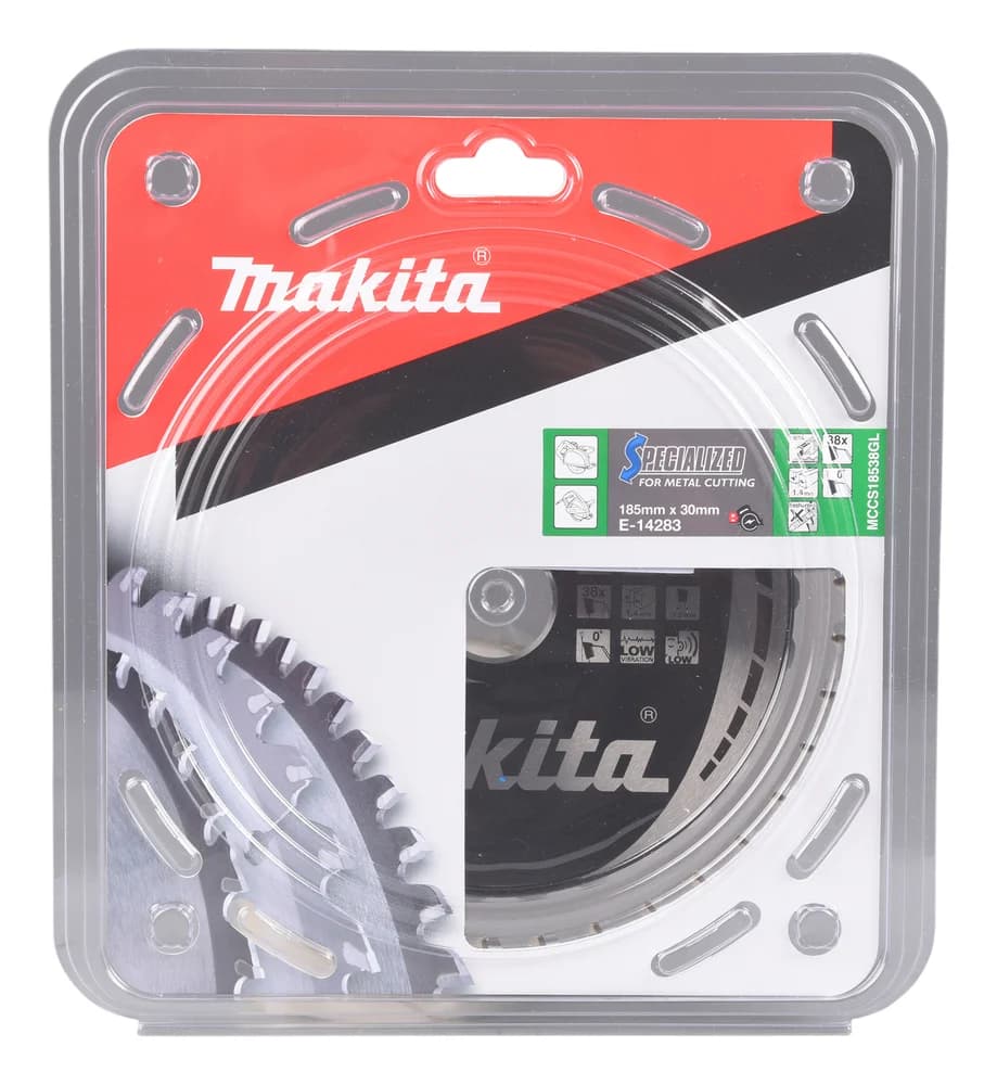Makita Tarcza tnąca, T.C.T, 185 x 30 mm, 38Z do metalu - zdjęcie 3
