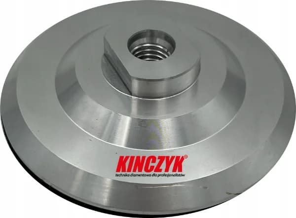 Kinczyk Adapter na rzep aluminiowy 100mm Aluminiowy dysk M14 - zdjęcie 1