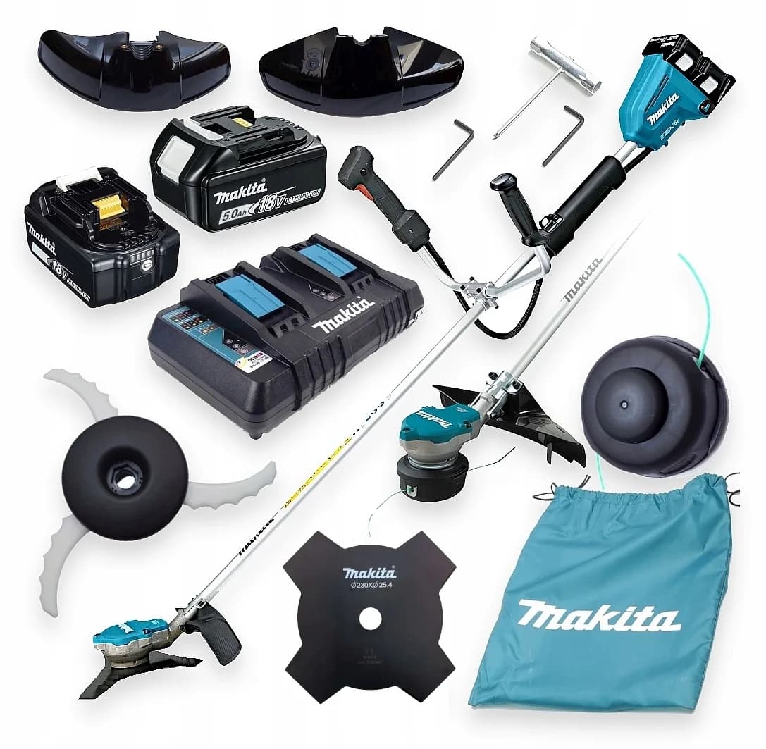 Makita Akum. podkaszarka LXT ® 2x18V 3500/5300/6500 obr./min 350 mm