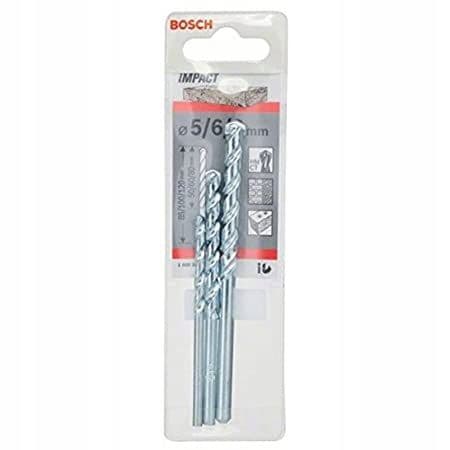 Bosch zestaw wierteł do betonu CYL-1 5, 6, 8mm - zdjęcie 1