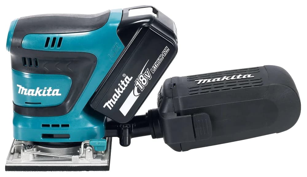 Makita Akum. szlifierka oscylacyjna LXT ® 18V 112x102mm - zdjęcie 2