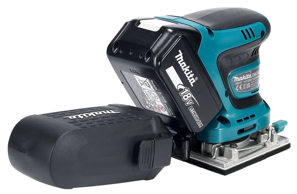 Makita Akum. szlifierka oscylacyjna LXT ® 18V 112x102mm - zdjęcie 3