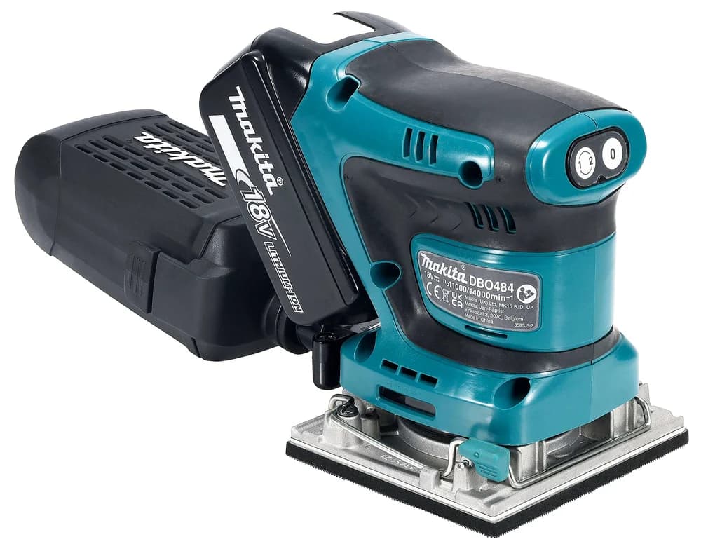 Makita Akum. szlifierka oscylacyjna LXT ® 18V 112x102mm - zdjęcie 4